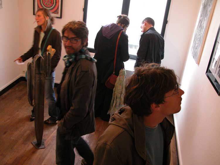 Au fond du couloir, galerie domestique